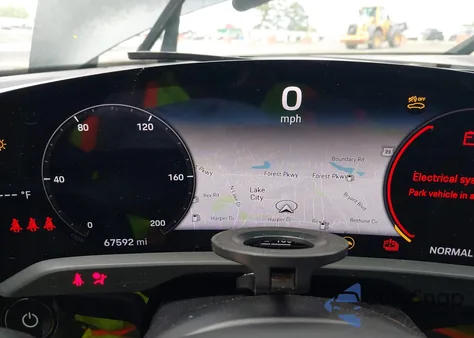 2022 Porsche Taycan Cross Turismo 4 из США, поврежденный, VIN WP0BA2Y13NSA67396